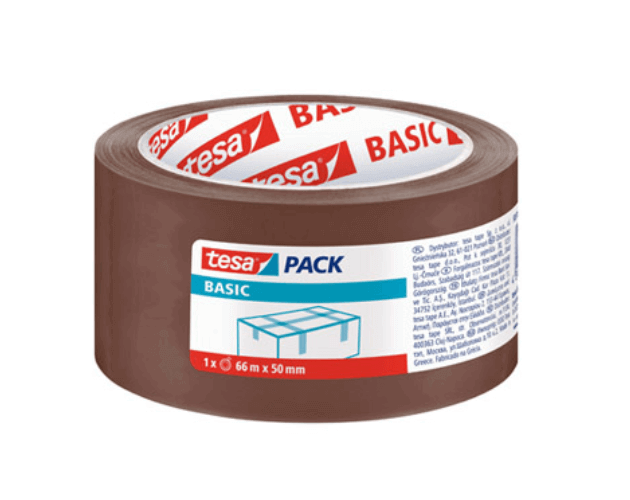 Fita adesiva Tesa Castanha