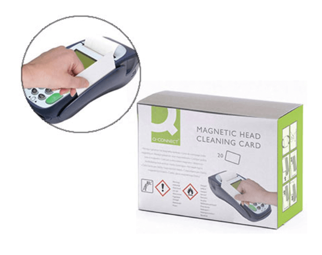 Cartão de Limpeza de Banda Magnética