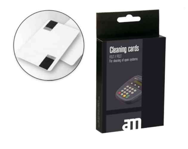 Cartão para Limpar Banda Magnética