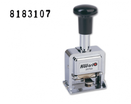 Numerador automático metálico KW Trio