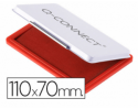 Almofada para Carimbos N2. Cor Vermelho.